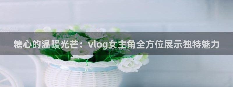 糖心vlog正版下载:糖心的温暖光芒:v